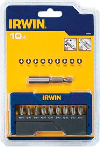 Набор бит Irwin (2xPH1/5xPH2/2xPH3) 10 шт. 1868195