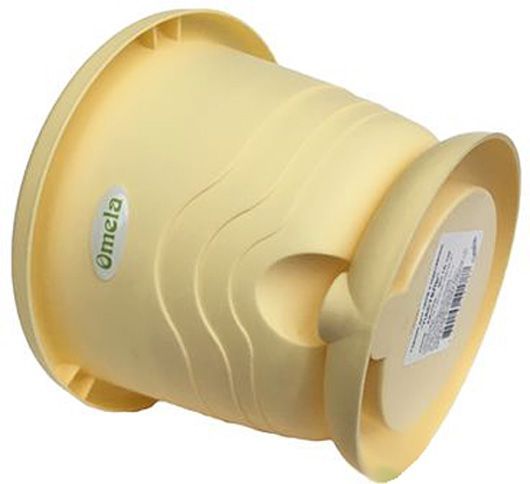 Горщик пластиковий Омела Омела Пастель 1,6 літра круглий 1,6л ваніль 