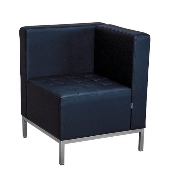 Диван-крісло кутовий УРБАН КУТ fly-2230-чорний 650x650x770 мм