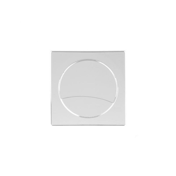 Заглушка для проводов 26х60 мм полированый хром Poliplast 0905Q-26CM