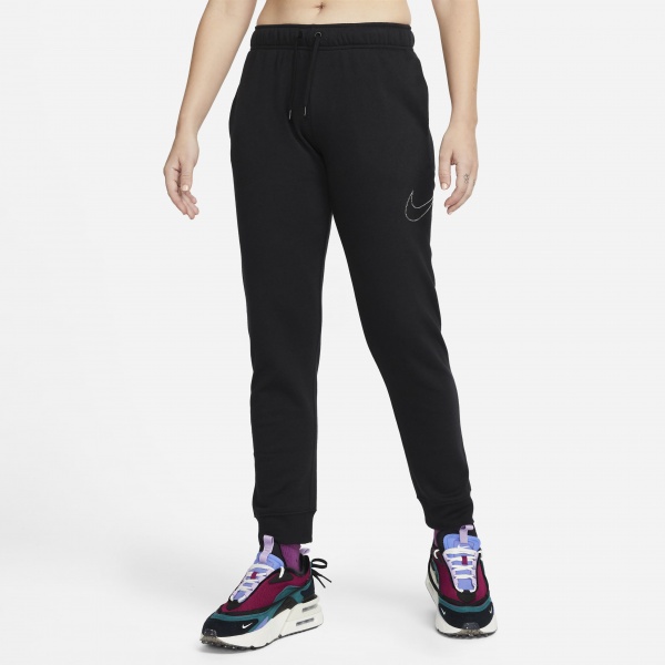 Штани Nike W NSW FLC GX MR JGGR FTRA DD5842-010 р. XS чорний