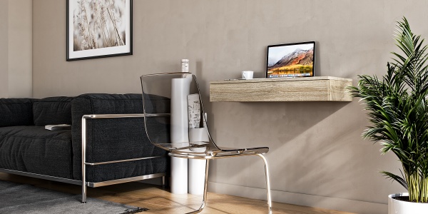 Стол-ящик Грейд Торино дуб сонома 802x128x320 мм