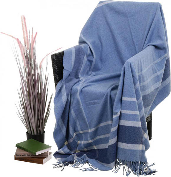 Плед Імідж 140x200 см синій Lanavitta 