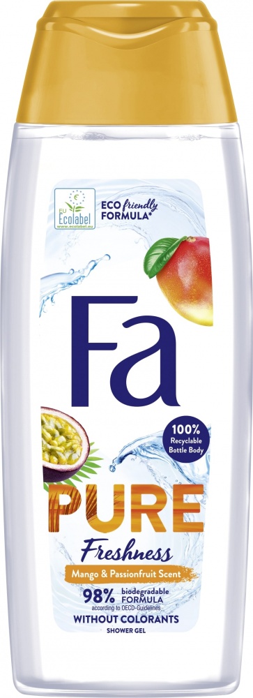 Гель для душа Fa Pure freshness с ароматом манго и маракуйи 250 мл