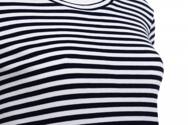 Реглан Flis clothes женский Белая полоса р. M бело-синий