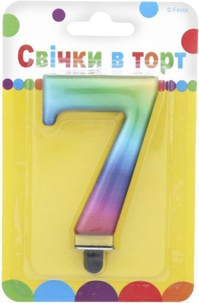 Свеча цифра 