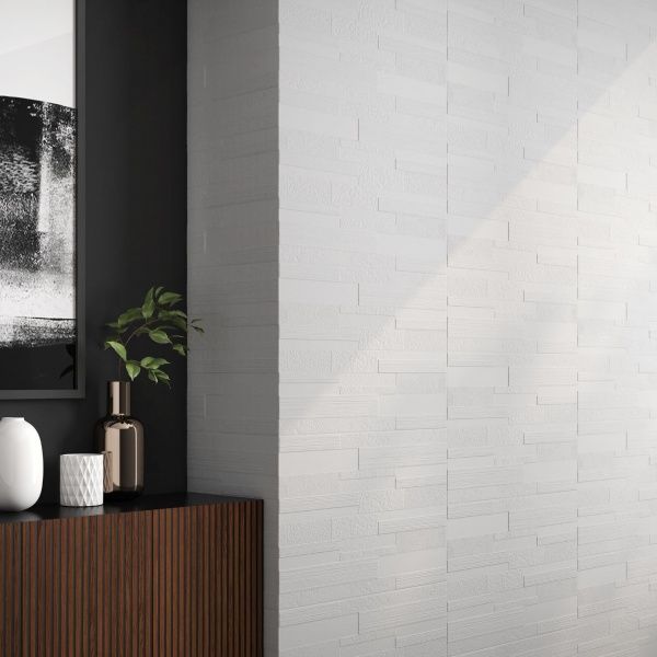 Плитка SALONI Candle Trafic 30x90 Blanco 
