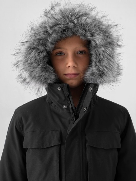 Куртка-парка 4F J4Z21-JKUM200-20S р.158 чорний