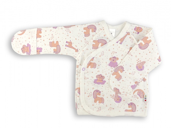 Кофточка детская для девочки ТМ Софія Богемия р.56 белый с рисунком 426256 