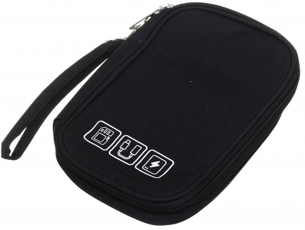 Органайзер для цифровых аксессуаров, комплектующих 18.5х11.5х4.5 cм черный RH532b 
