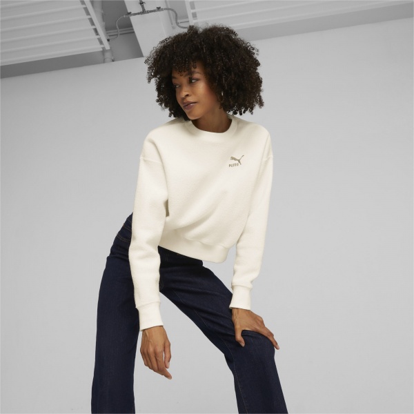 Світшот Puma CLASSICS FLEECE CREW 62141399 р.L бежевий
