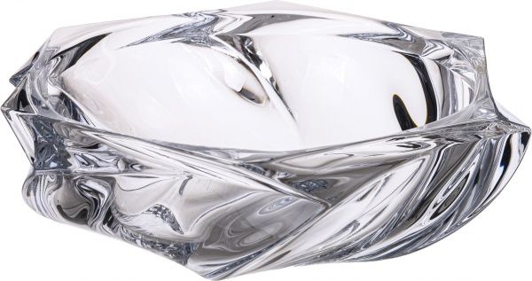 Ваза стеклянная прозрачная Macao 33 см Bohemia