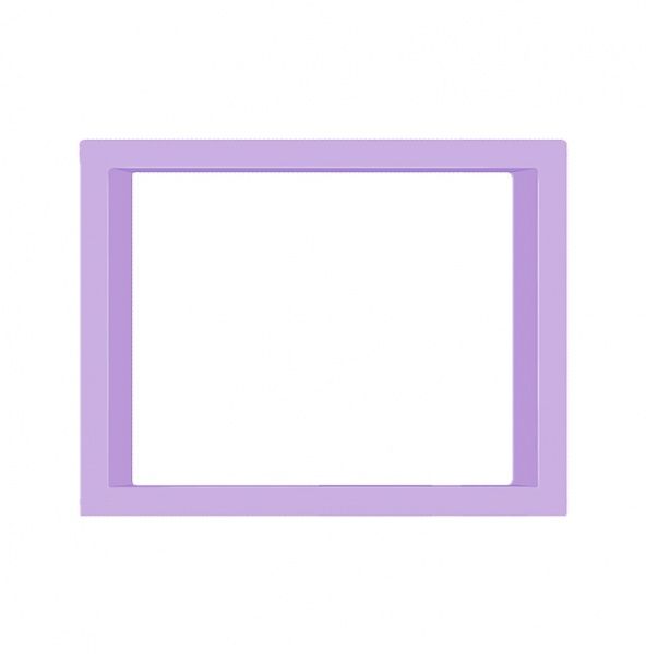 Вставка декоративна Mono Larissa універсальна світло-бузковий 103-001000-153