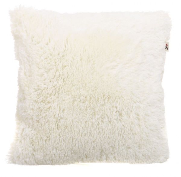 Подушка декоративна травичка 30x30 см молочний Анна 