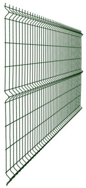 Секция ограждения Завод Фрунзе Город 1,23x2,5 м зеленая