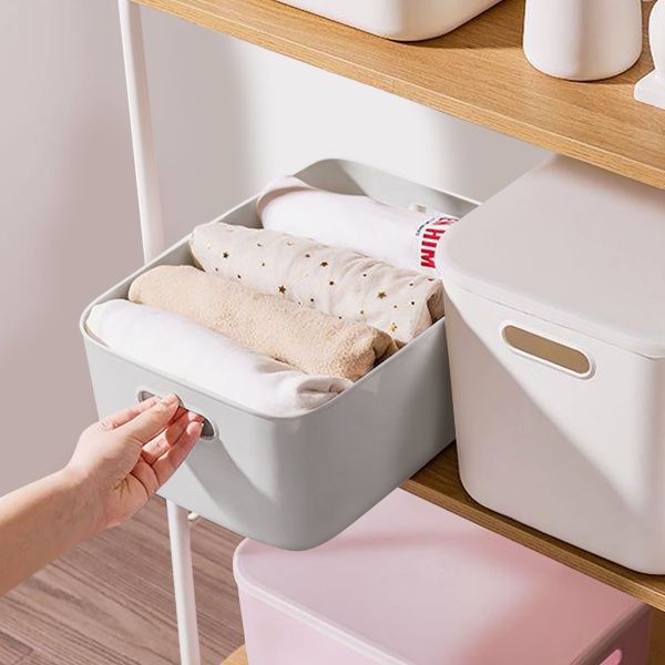 Ящик для зберігання MVM FH-13 LIGHT GRAY 160x360x257 мм