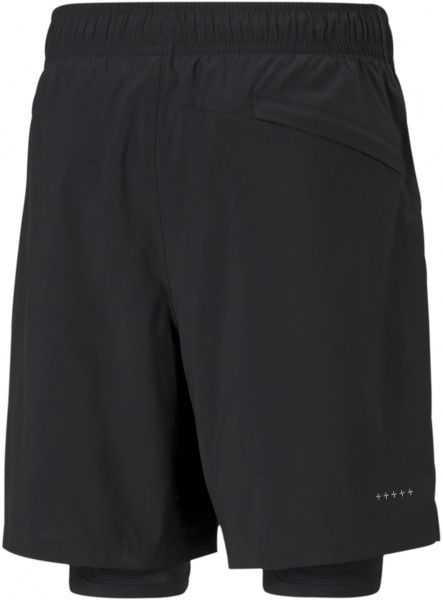 Шорти Puma RUN FAV WVN 2IN1 7' SHORT 52021701 р. M чорний