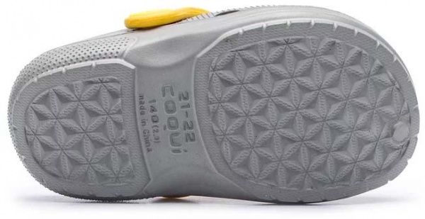 Сабо Coqui TT&F Mid. grey/Yellow 9382-604-4812 р.EUR 21/22 серо-желтый