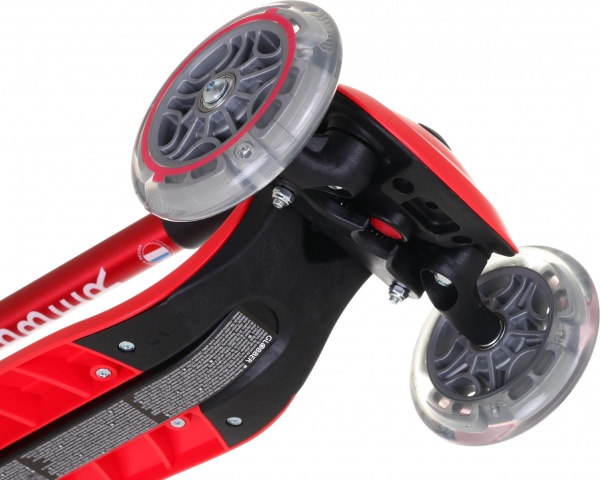 Самокат Globber Primo Foldable Lights красный 432-102-2 