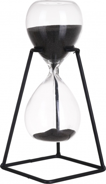 Годинник пісочний декоративний на підставці 19 см HZ1911140