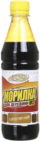 Морилка Блеск М2 0.4 л горіх світлий 0,39 кг