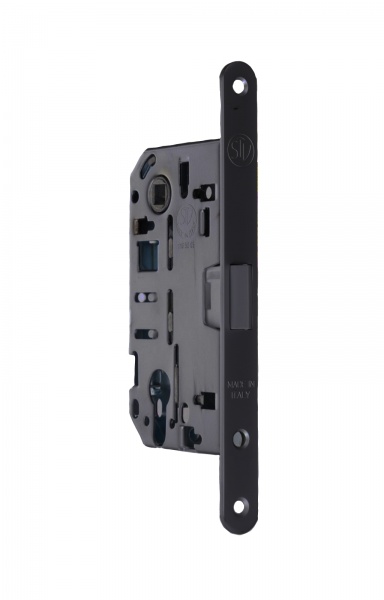 Замок врізний STV Medium 85 мм чорний