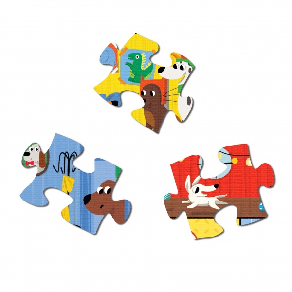 Пазли картонні Таємне життя собак 88 елементів orner-1554