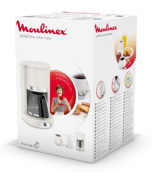 Кавоварка крапельна Moulinex Soleil FG385A30 
