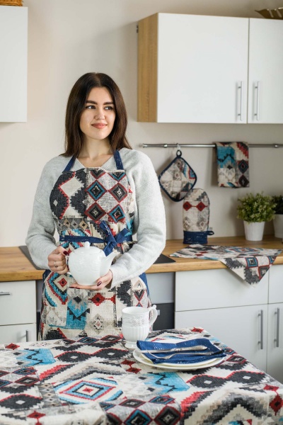 Скатертина Joy кольорова 136x180 см мульті La Nuit 