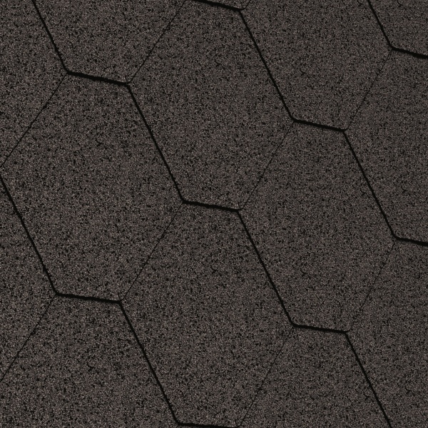 Битумная черепица MATIZOL® RESIDENCE сота графитовая 3 кв.м