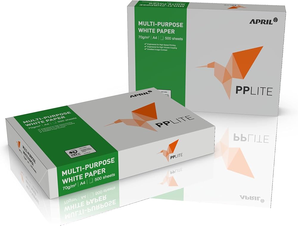 Папір офісний April A4 70 г/м 500 аркушів