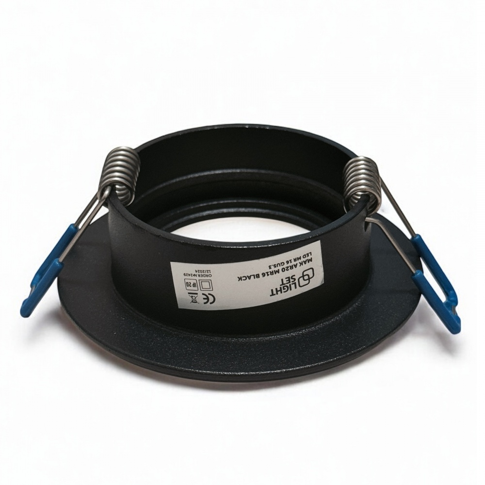 Світильник точковий LIGHT SET MAK AR20 GU5.3 чорний