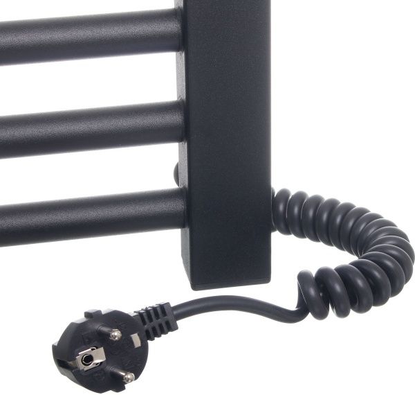 Рушникосушарка електрична Rhein Brooklyn S16 500x900 Е R PE/MAT RAL9005 320W