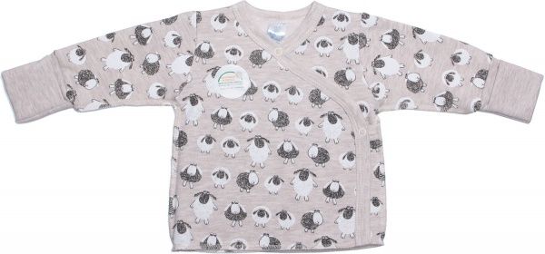 Распашонка детская Baby Veres Sheep heat р.62 коричневый-2 