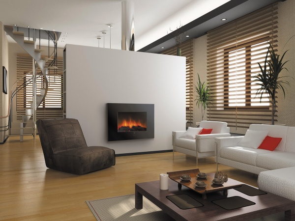 Камін електричний Electrolux EFP/W-1250ULS чорний (НС-1052291)