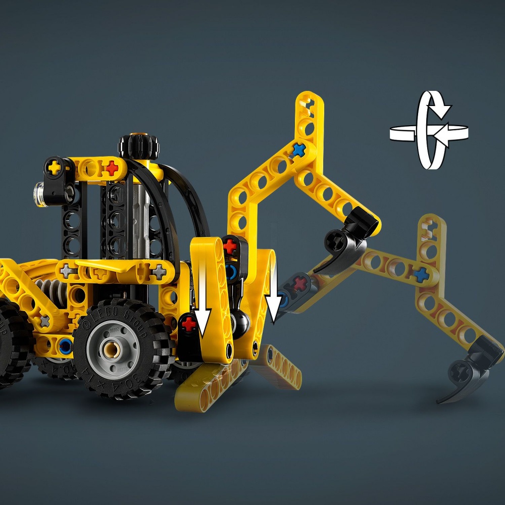 Конструктор LEGO Technic Экскаватор-погрузчик 42197