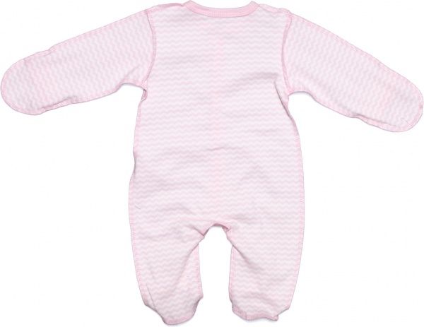 Комбінезон Bambinelli Зигзаг р.62 білий із рожевим 