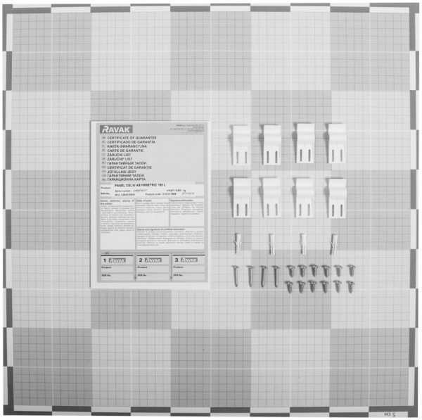 Панель для ванни Ravak Asymmetric 150 L з кріпленням