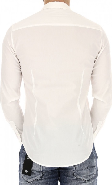 Сорочка Emporio Armani CAMICIA UOMO / MAN SHIRT 8N1C091N06Z-0100 р. XL білий