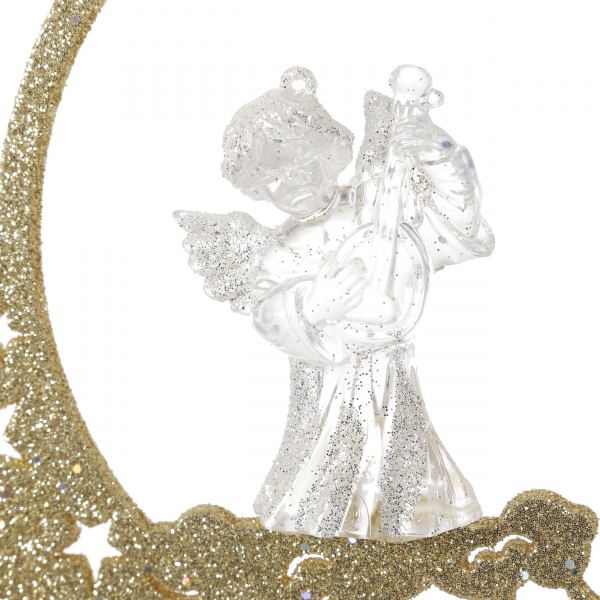 Підвіска пластикова Global Treasure Зірка та місяць 15 см в асортименті P2103006 E/I-LCS/2