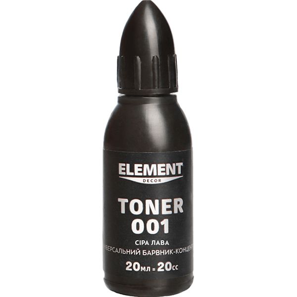 Пигмент Element Decor Toner серая лава 20 мл