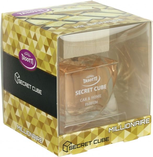 Ароматизатор на панель приладів Tasotti Secret Cube millionaire