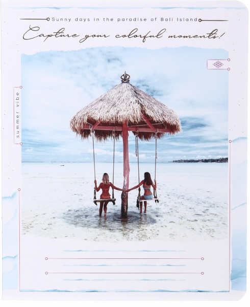 Тетрадь школьная 48 листов в клетку Айвори серия 4