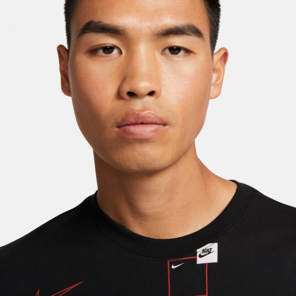 Футболка Nike DN5246-010 р.2XL чорний