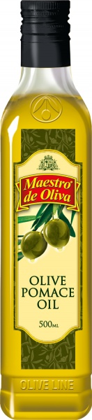 Олія Maestro De Oliva з оливкових вижимок Pomace 500 мл 