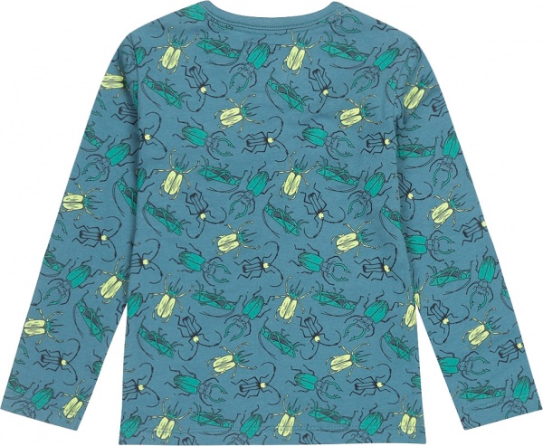 Реглан для хлопчика Koko Noko трикотажний р.140 світло-блакитний U44811-37 