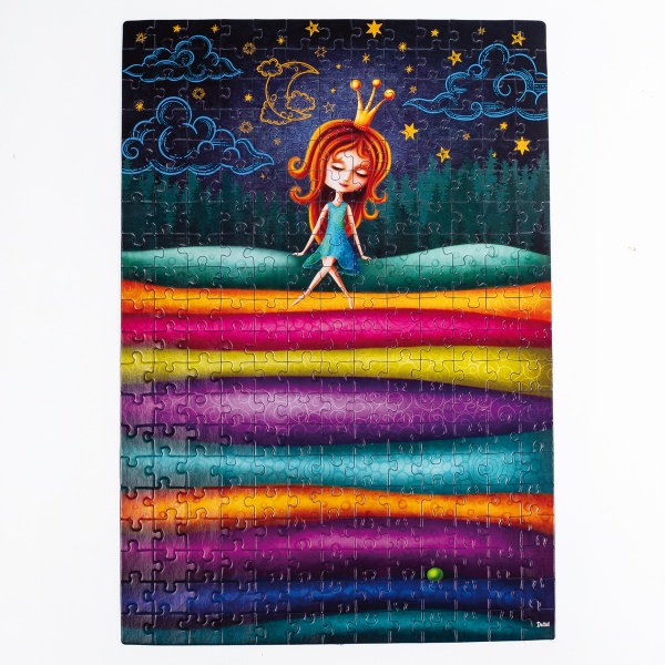 Пазлы картонные De.tail Принцесса DT200-04