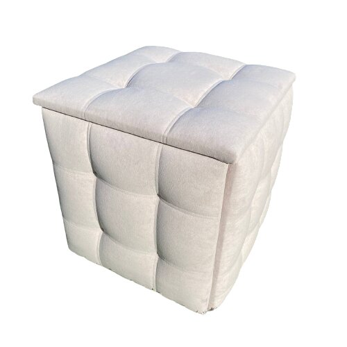 Пуф-трансформер з бежевого велюру 5 в 1 бежевий 