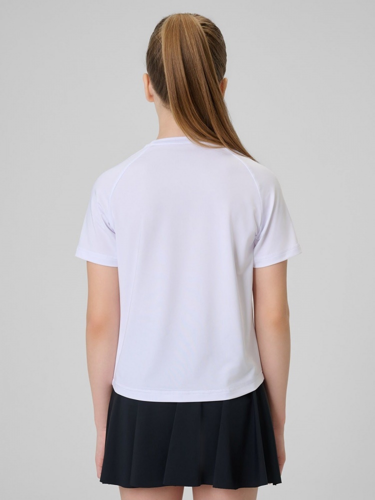 Футболка 4F TSHIRT FNK F1963 4FJWSS26TFTSF1963-10S р.158-164 білий