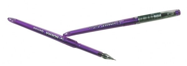 Ручка гелевая NORMA 0.5 мм, фиолетовая, Gelios 